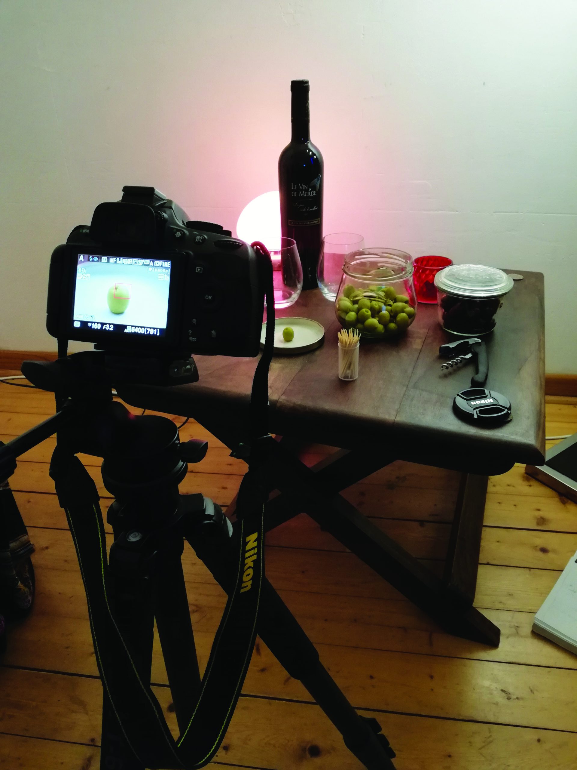 Photo de tournage du clip